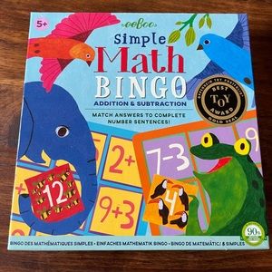 SIMPLE MATH BINGO (Addition & Subtract)